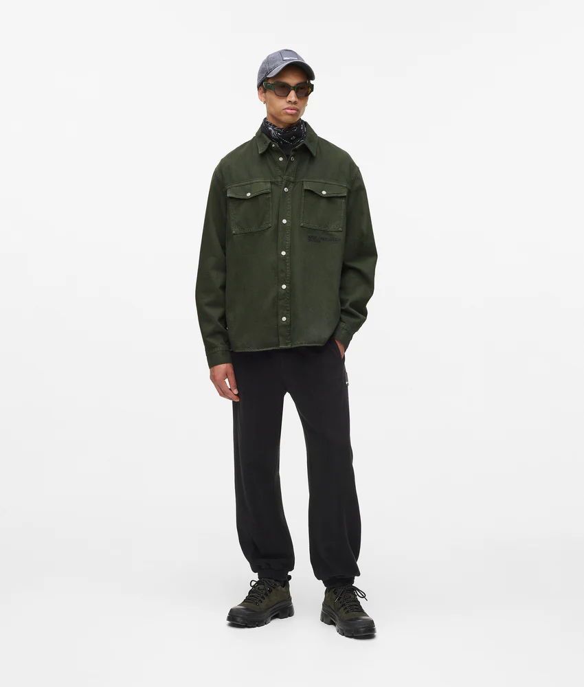 Twill overshirt