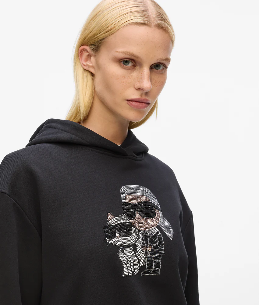 Ikon rhinestone hoodie