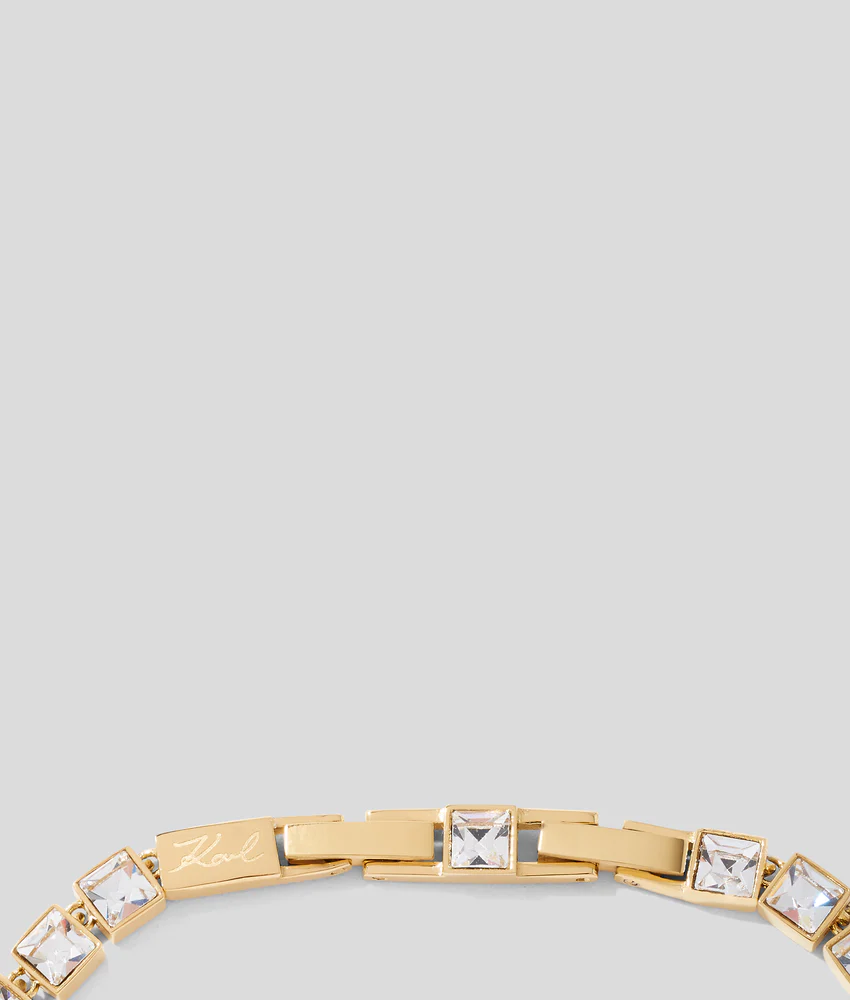 GOLD CRYSTAL NECKLACE