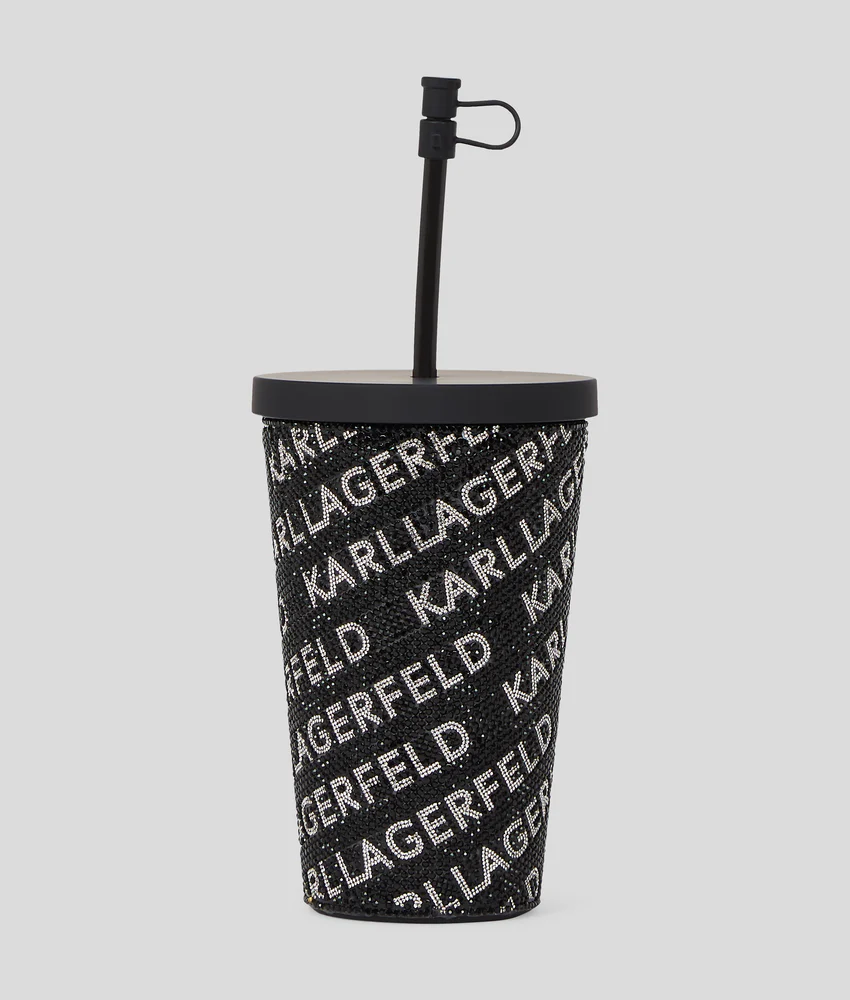 RHINESTONE LOGO TO-GO CUP