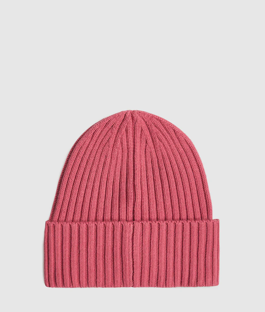Logo patch beanie