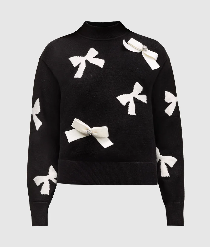 Exclusive bow sweater