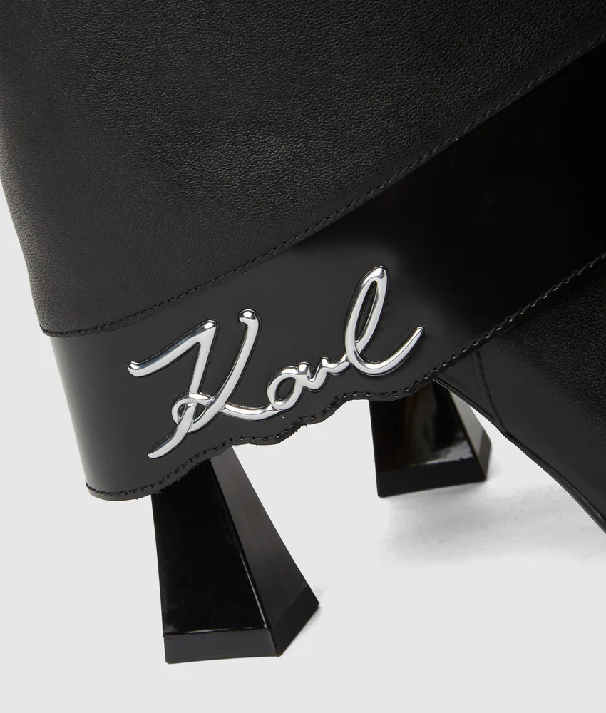 Debutante tall fold-down boots