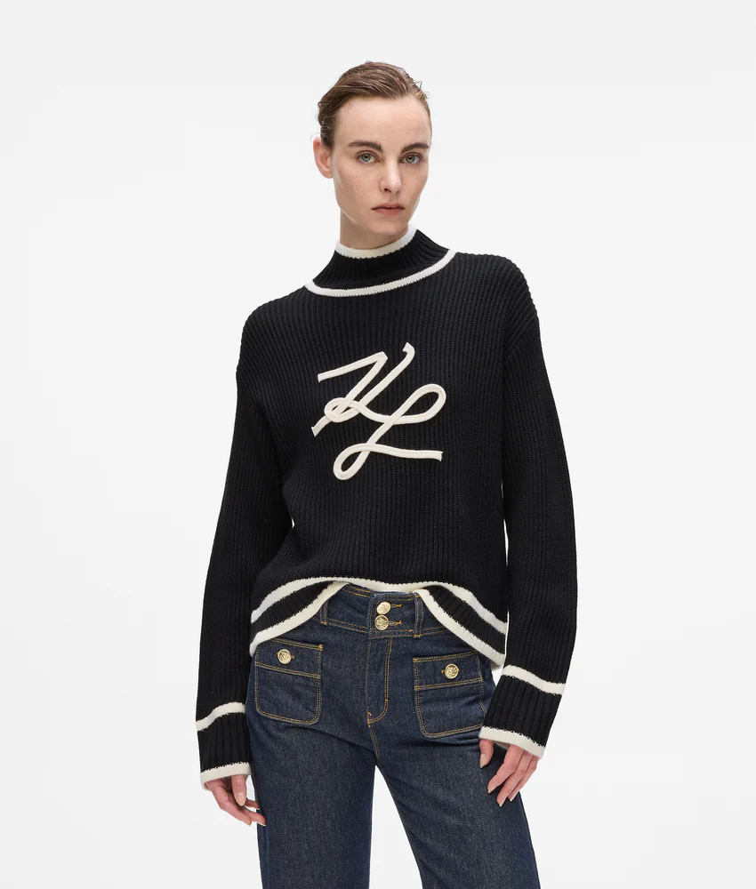 Turtleneck Autograph sweater