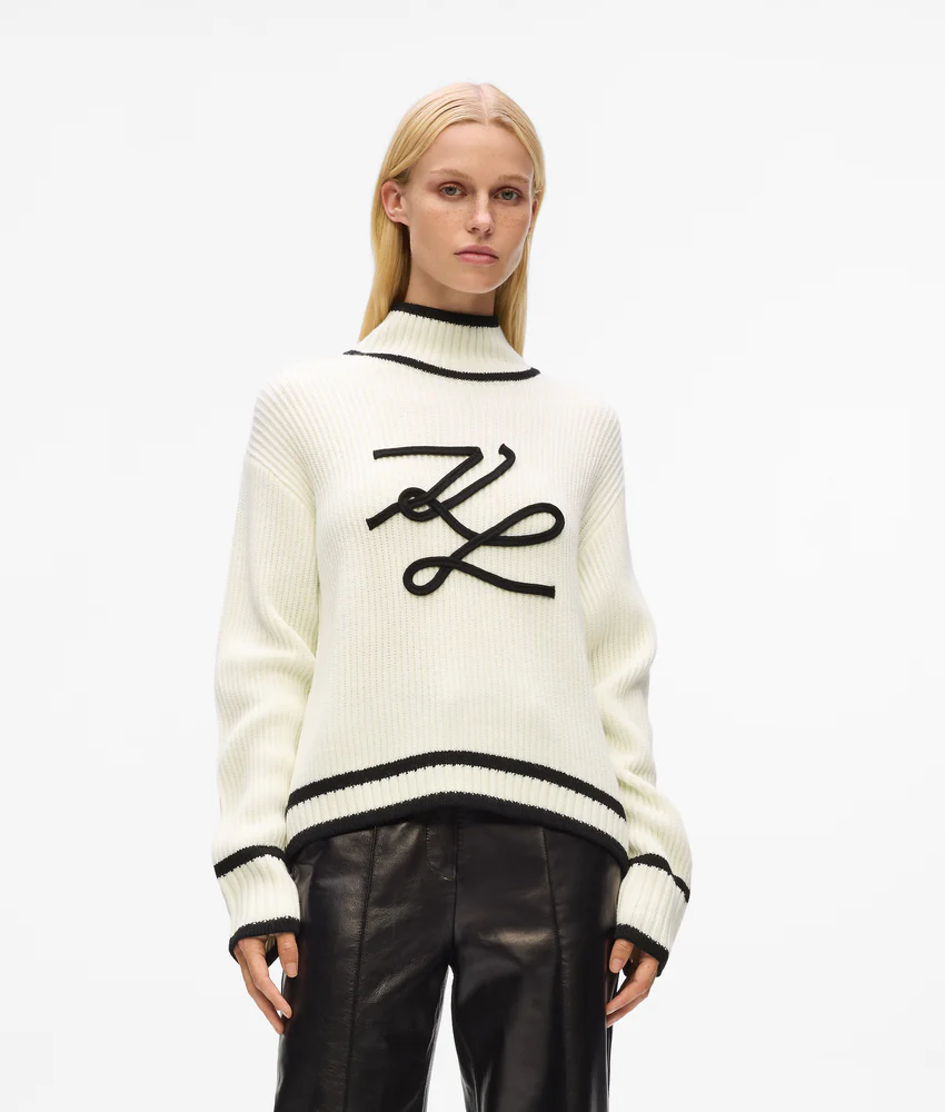 Turtleneck Autograph sweater