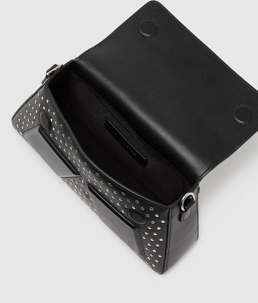 Ikon K studded crossbody bag