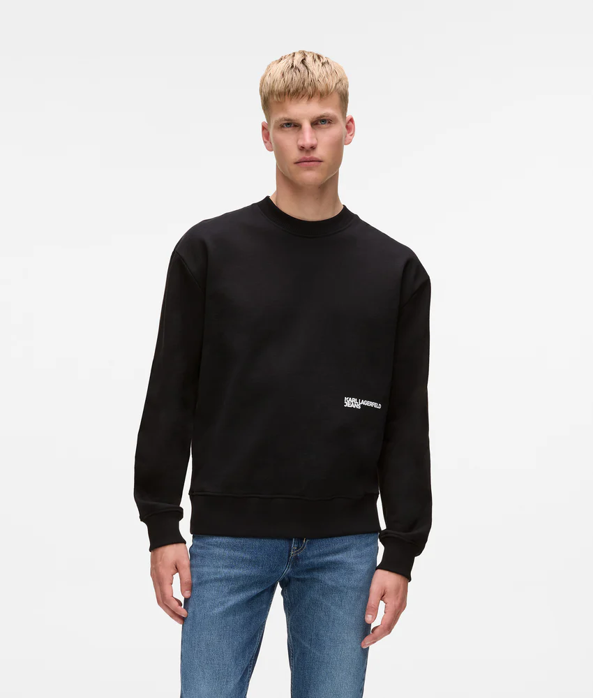 Relaxed Karl quote sweatshirt