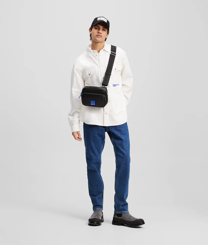 OUT OF THE BLUE GRAPHIC OVERSHIRT