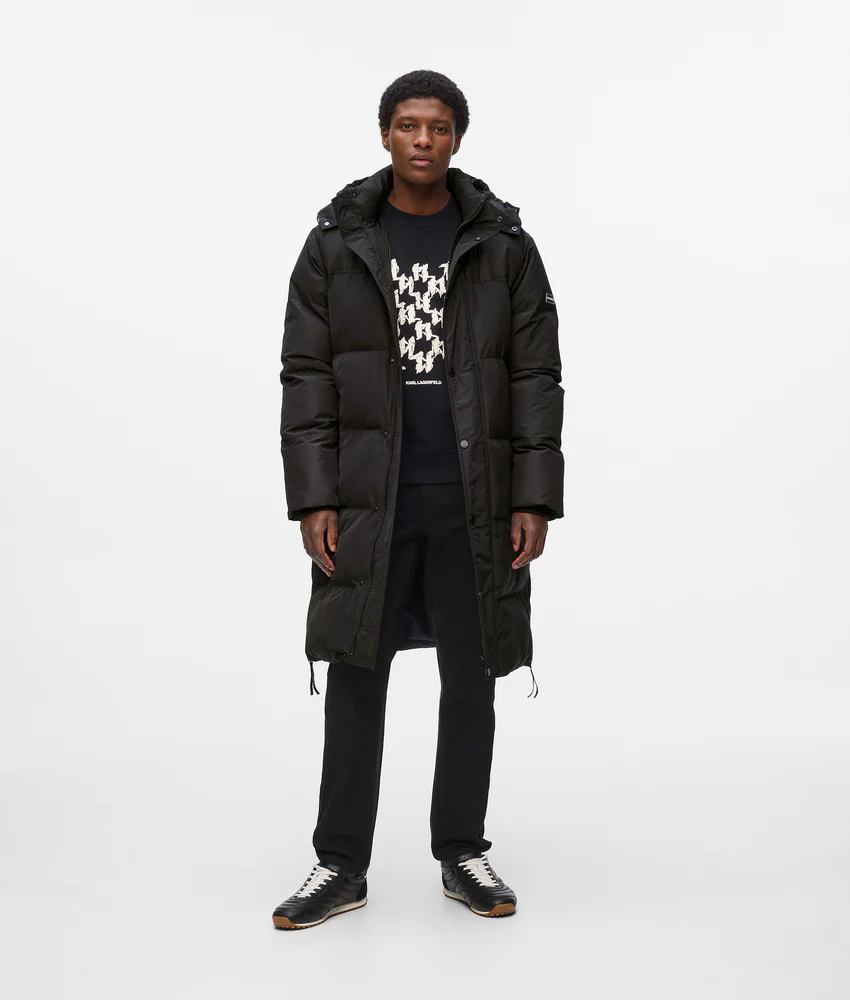 Long puffer jacket