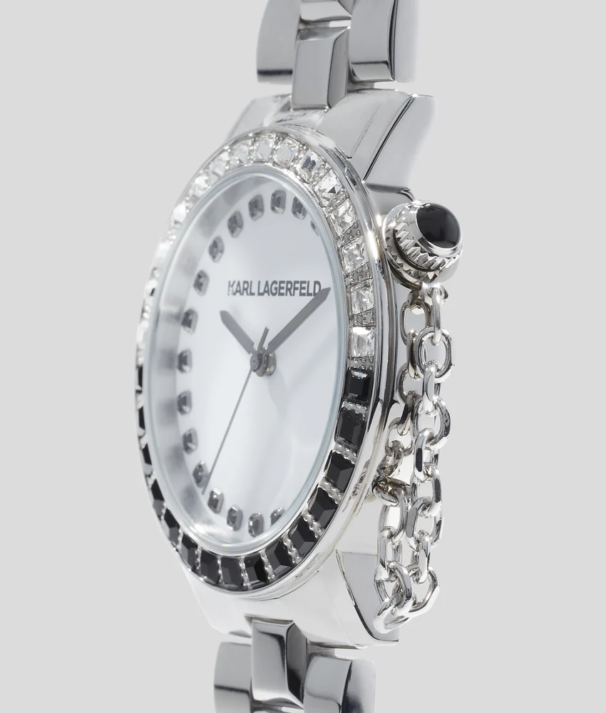 CRYSTAL-EMBELLISHED WATCH