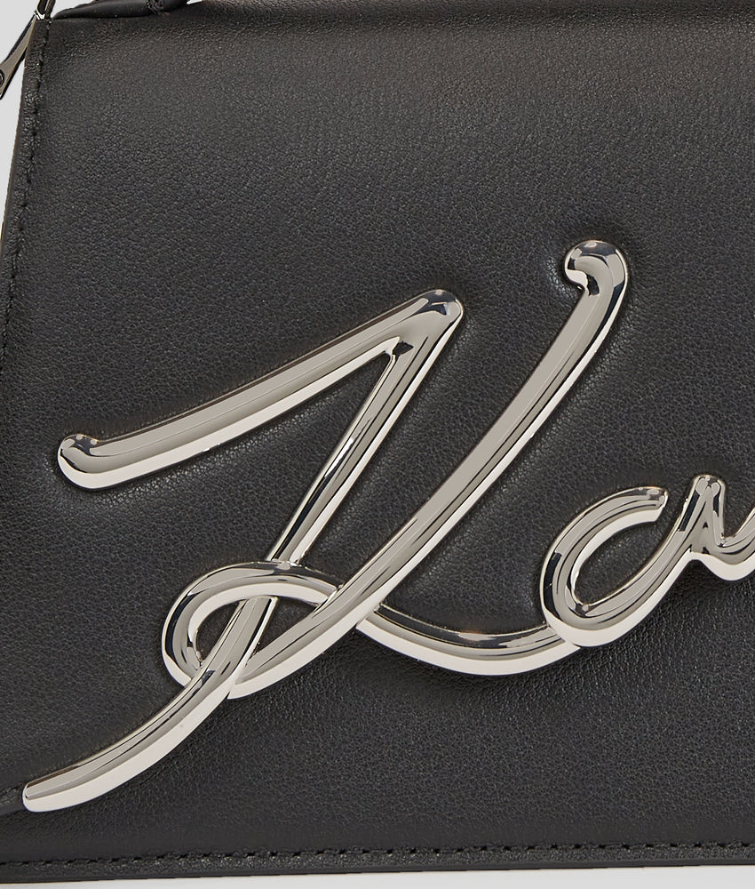 K/SIGNATURE SMALL CROSSBODY BAG