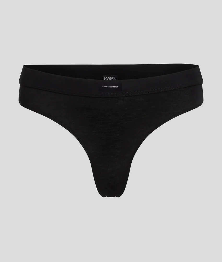 ESSENTIAL LOGO THONG