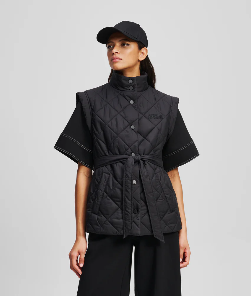 LIGHTWEIGHT QUILTED GILET