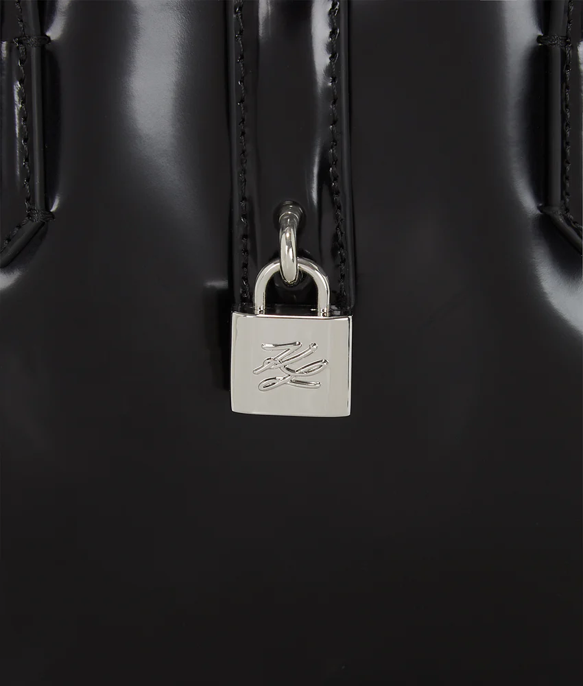 K/AUTOGRAPH PADLOCK MINI TOTE BAG