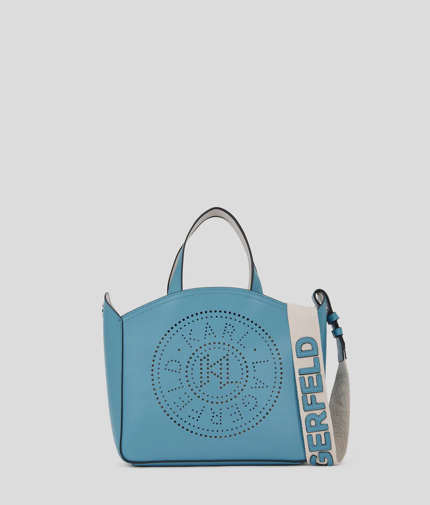 K/CIRCLE PERFORATED SMALL TOTE BAG