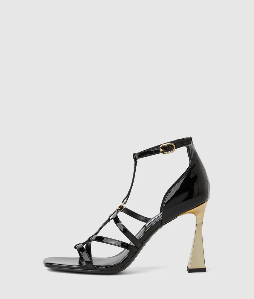 Debutante strap heeled sandals