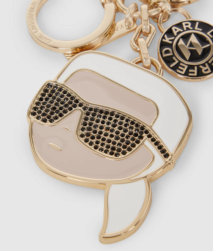 Ikon rhinestone keychain