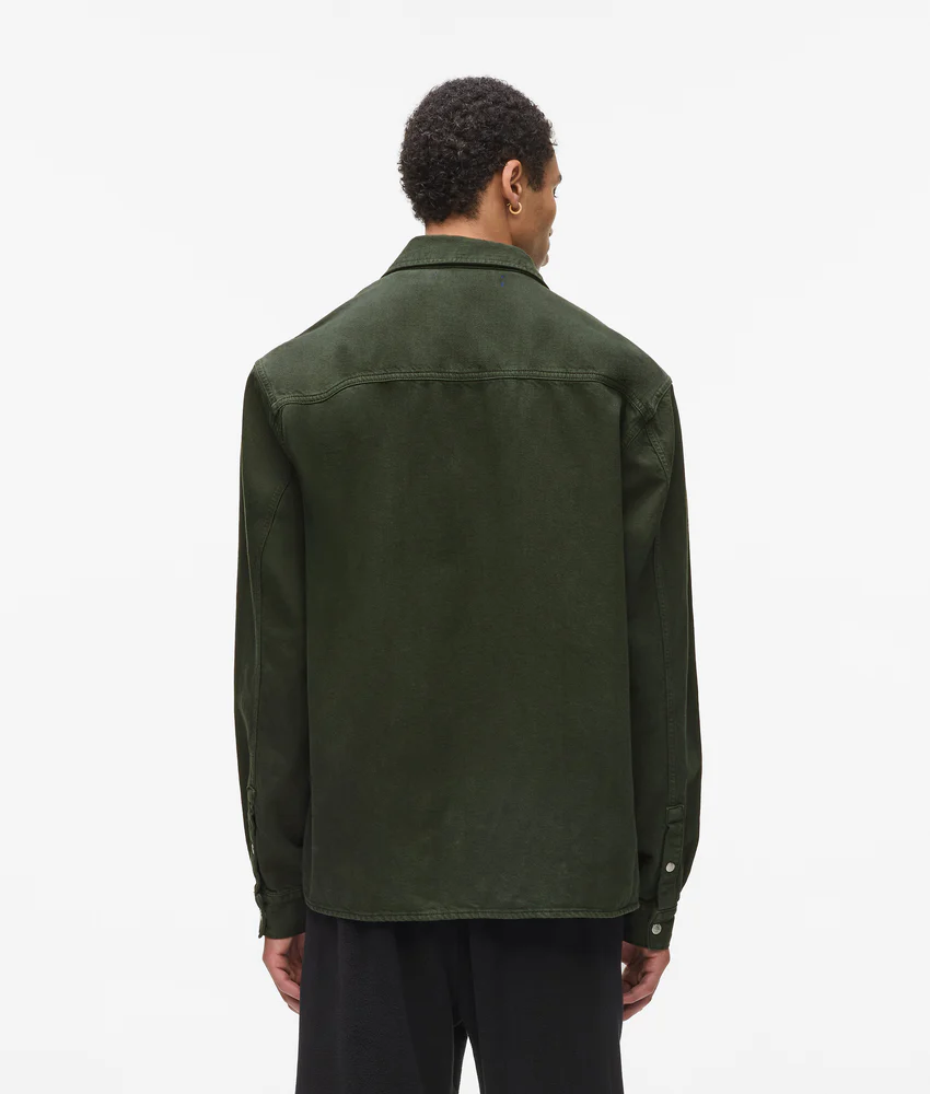 Twill overshirt
