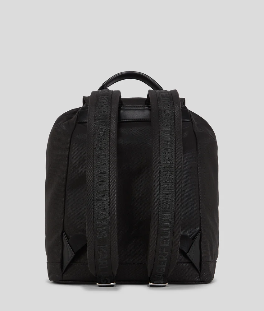 UTILITY COATED DENIM BACKPACK