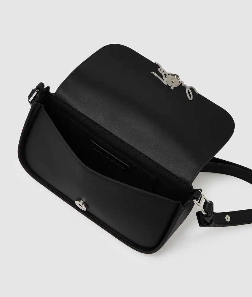 K/Signature sequin crossbody bag