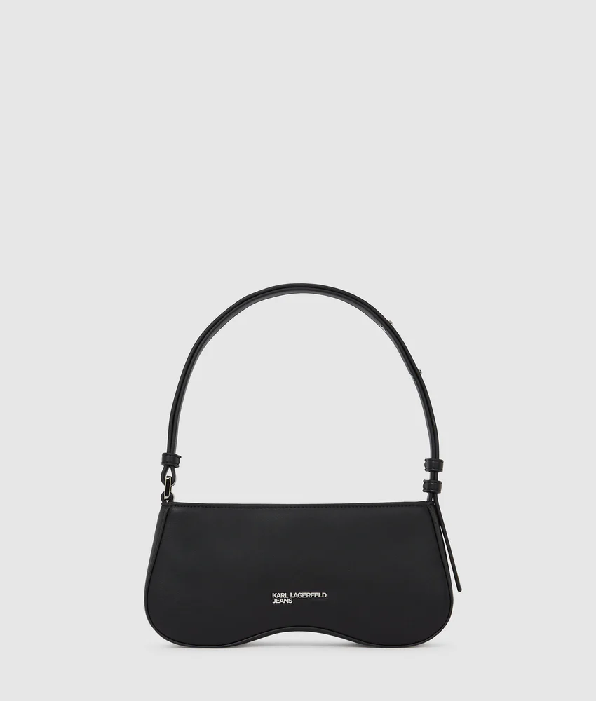 Sunglasses studded shoulder bag