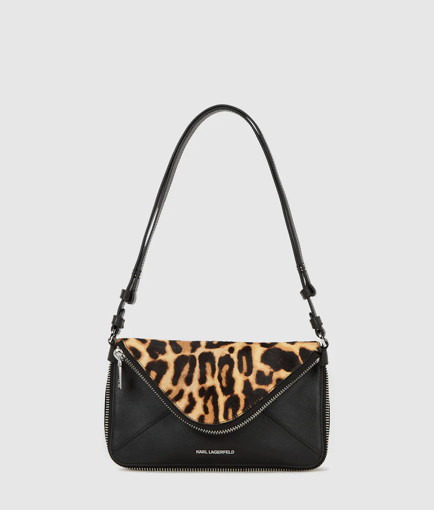 K/Hardware leopard shoulder bag