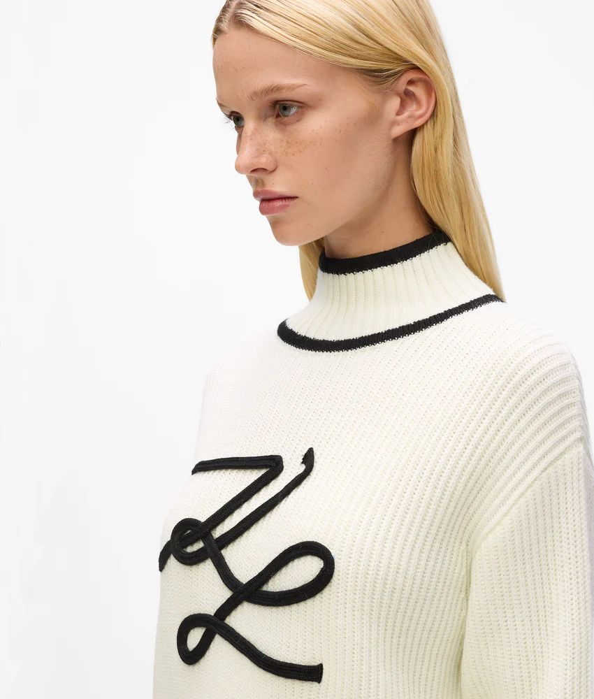 Turtleneck Autograph sweater