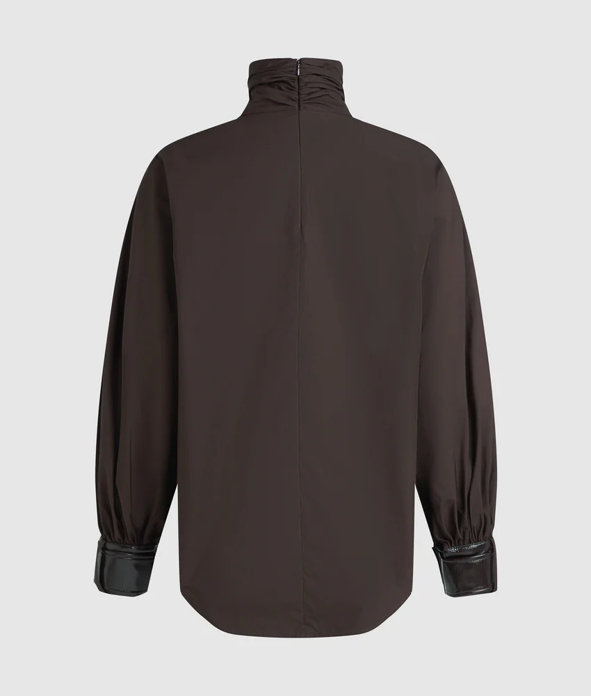 Balloon sleeve blouse