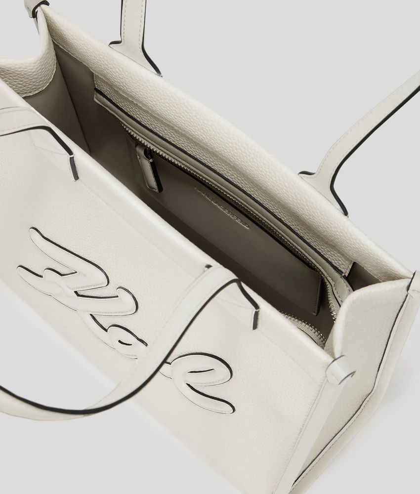 K/SKUARE GRAINY MEDIUM TOTE BAG