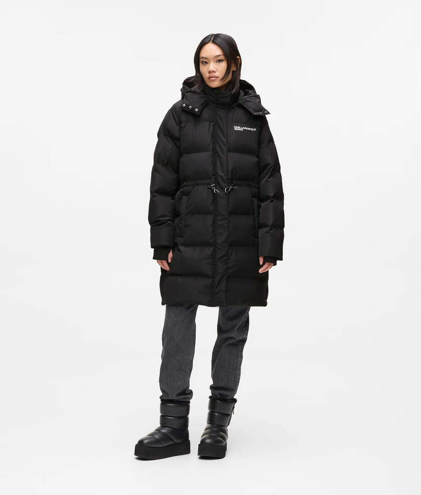 Long puffer jacket