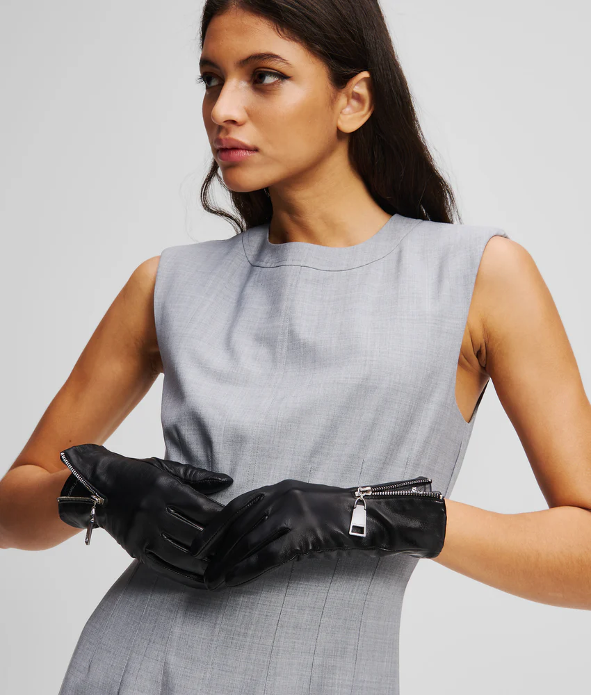 K/ESSENTIAL ZIPPED GLOVES