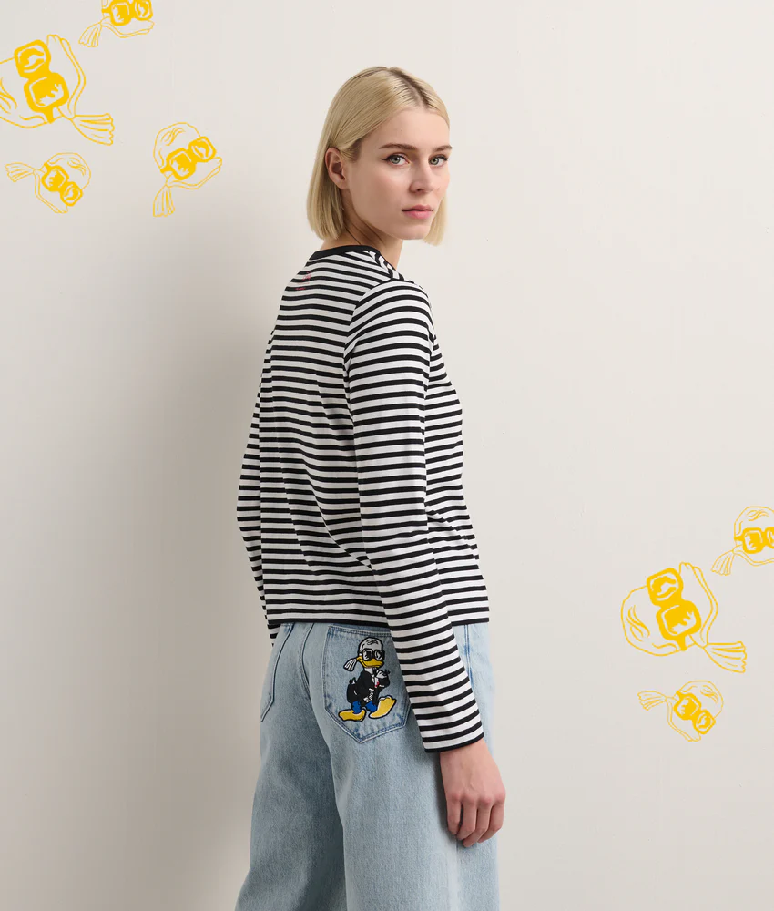 DISNEY X KL STRIPED T-SHIRT