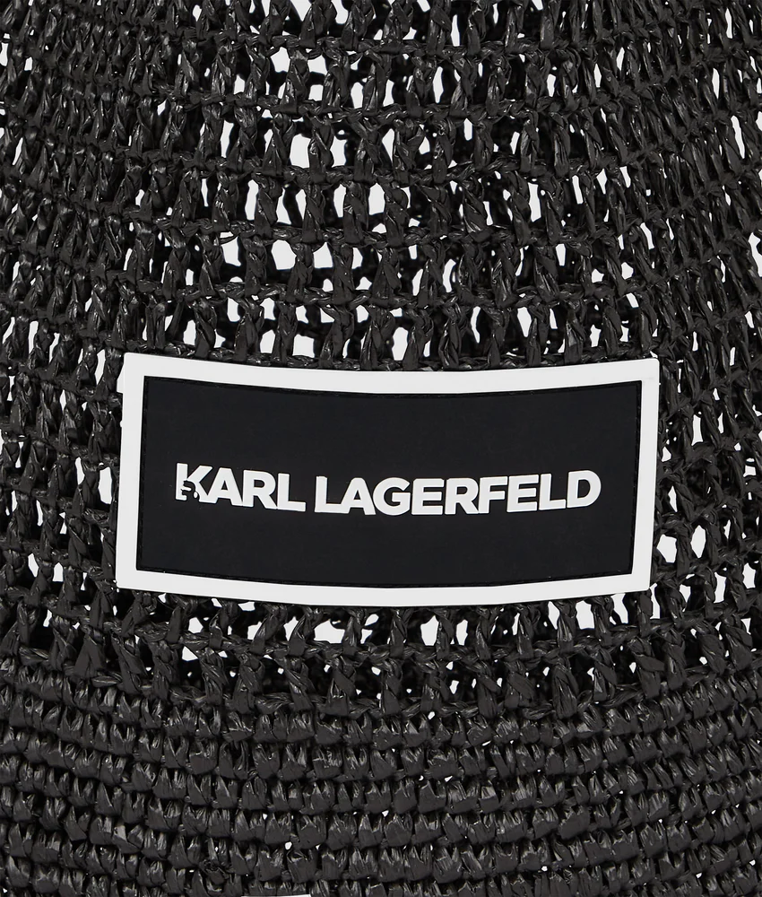 LOGO CROCHET BEACH BAG