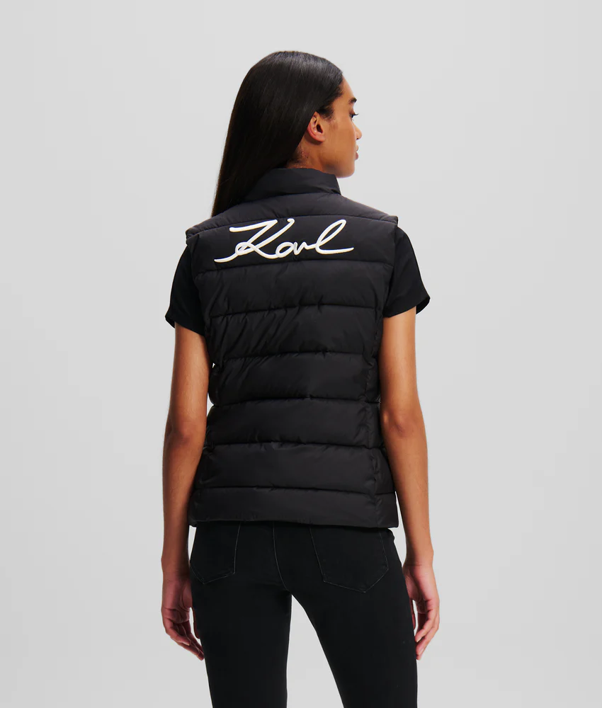 SIGNATURE PADDED GILET