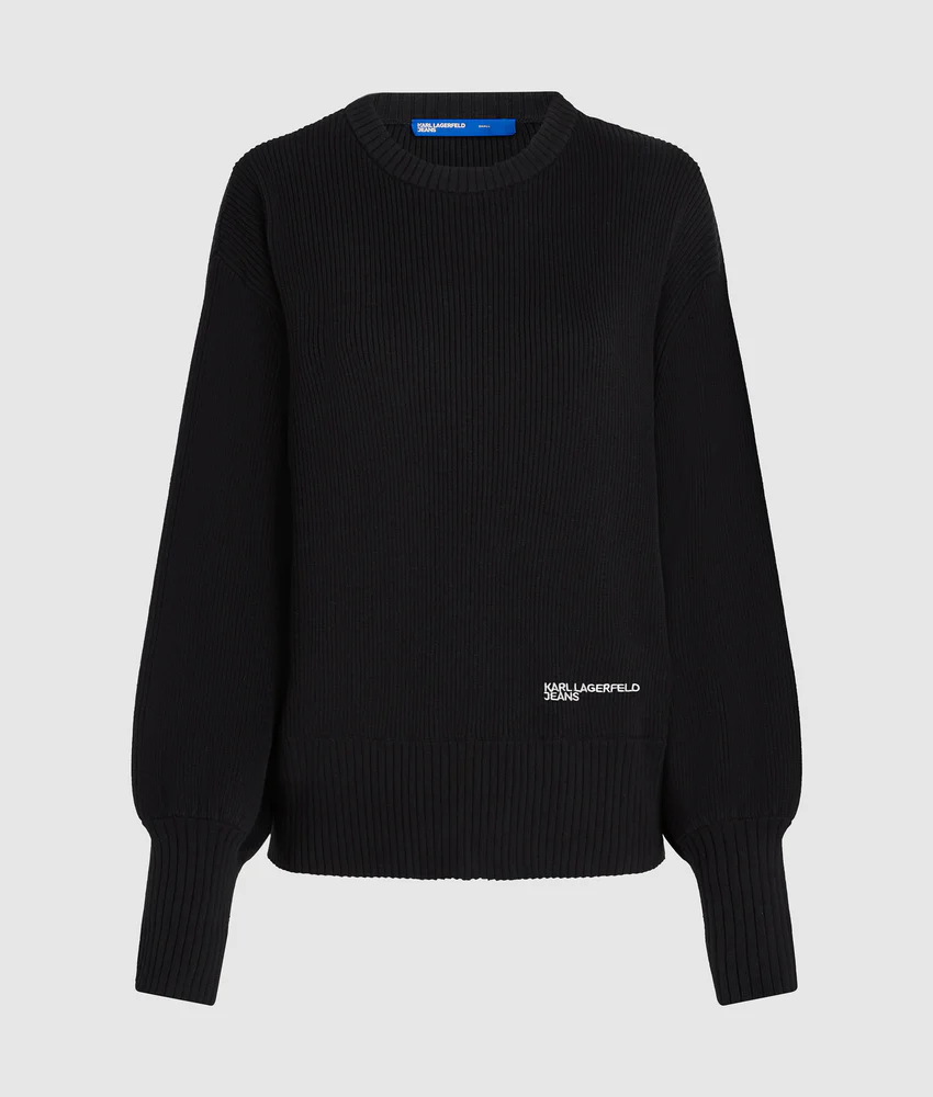 Balloon sleeve sweater