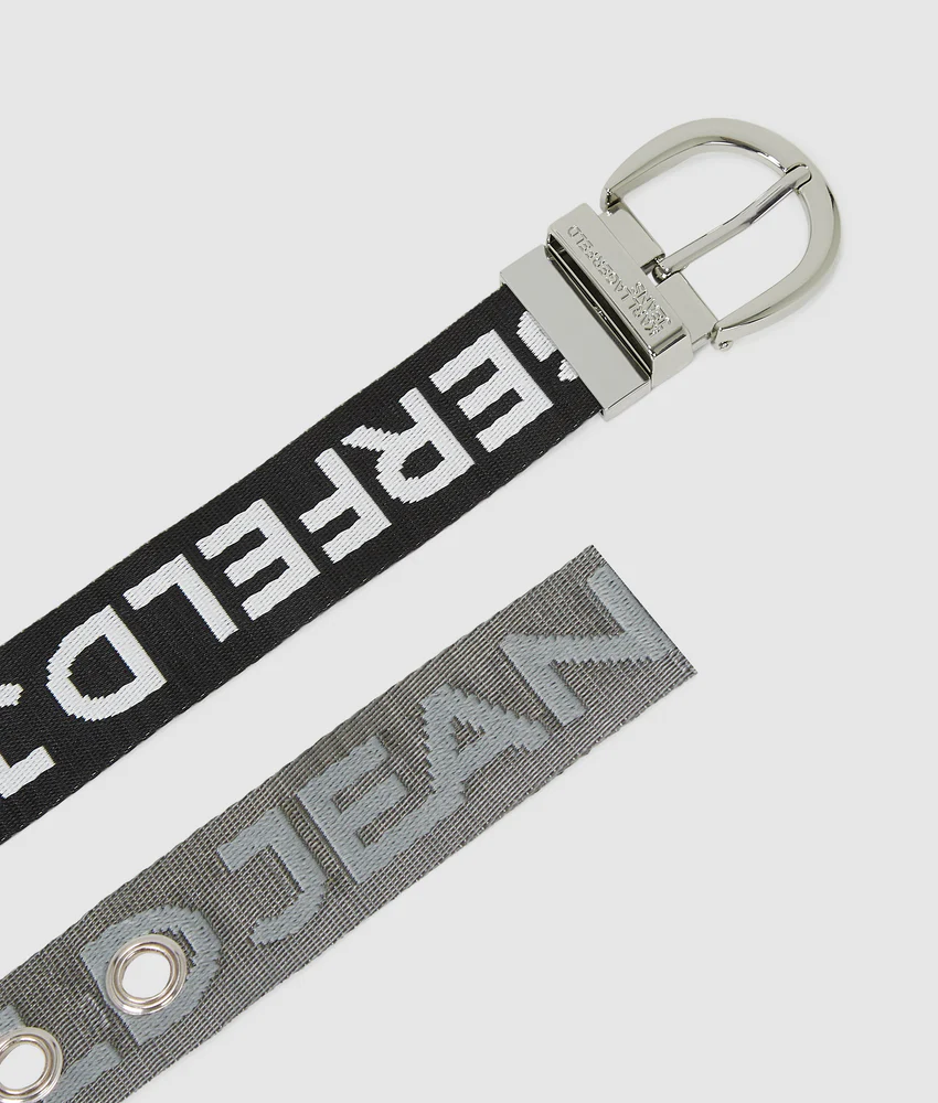 REVERSIBLE WEBBING BELT