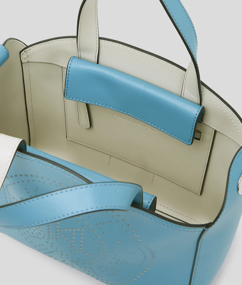 K/CIRCLE PERFORATED SMALL TOTE BAG