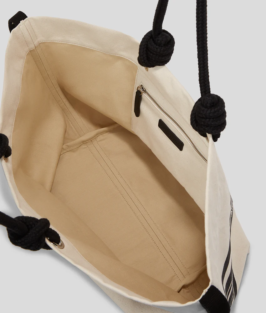 KL X BORSALINO BEACH TOTE BAG