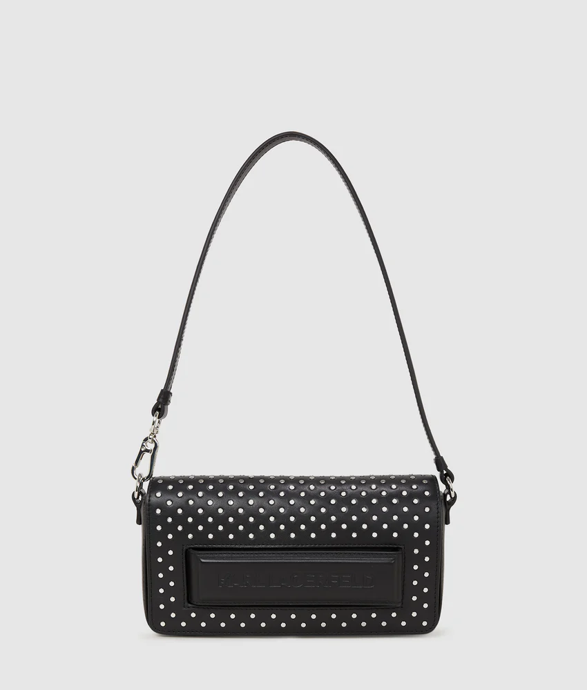 Ikon K studded shoulder bag