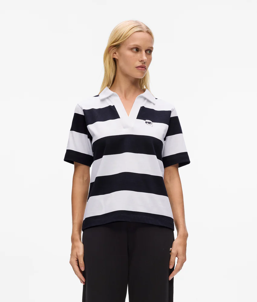 Ikon stripe polo shirt