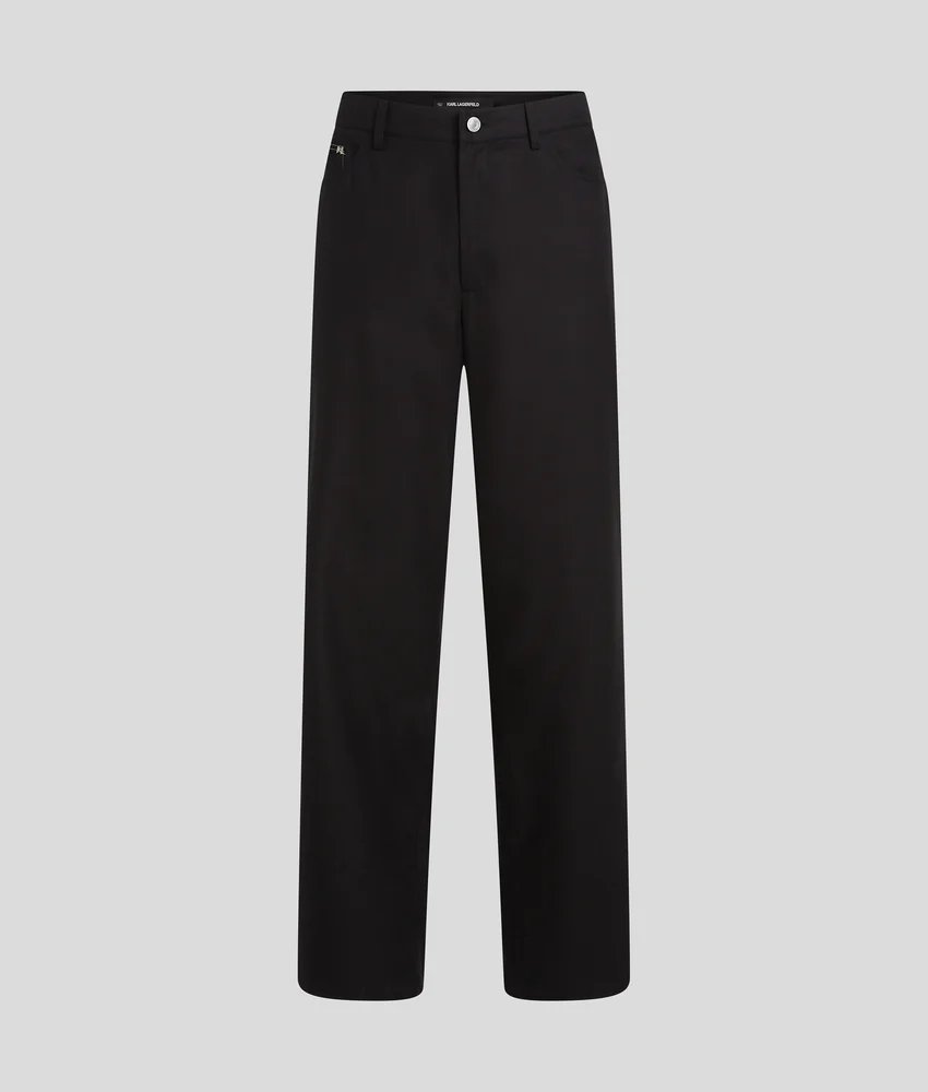 CONTRAST STITCH PANTS