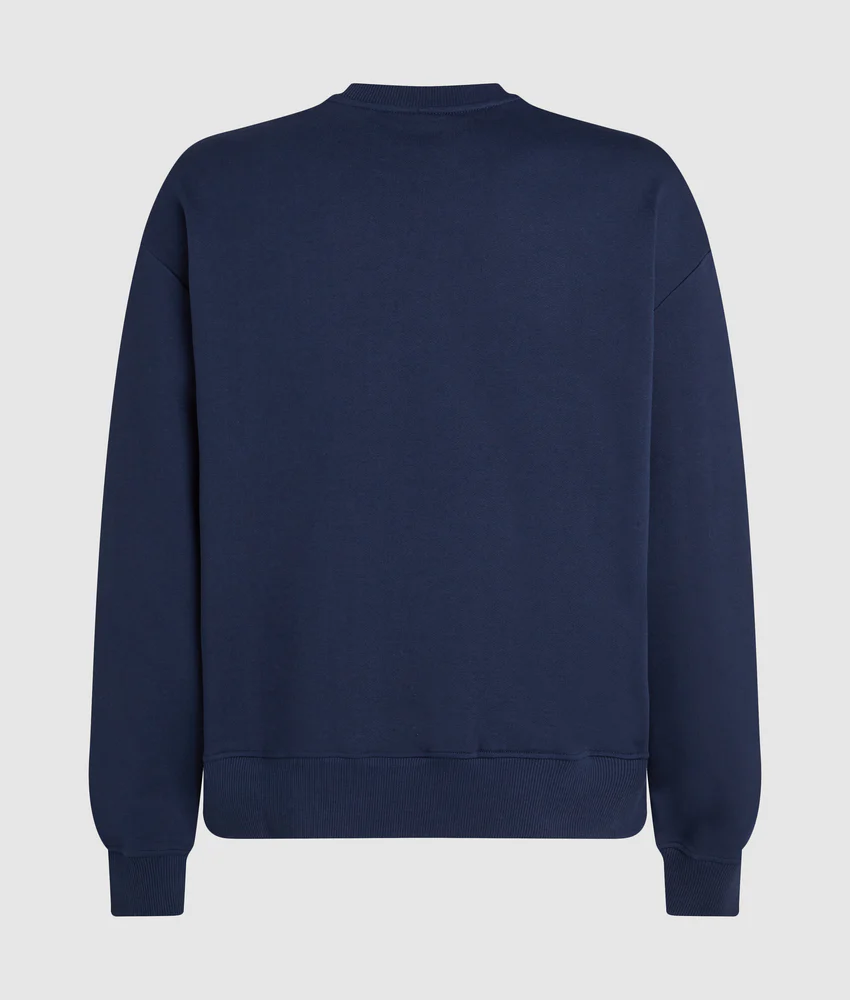 Embossed monogram sweatshirt