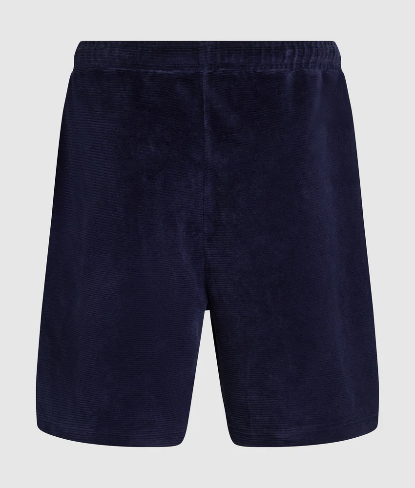 Velvet pajama shorts