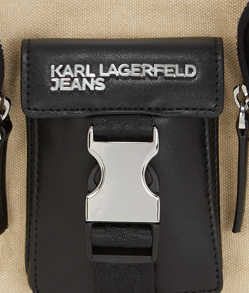 UTILITY CANVAS MOON SHOULDER BAG