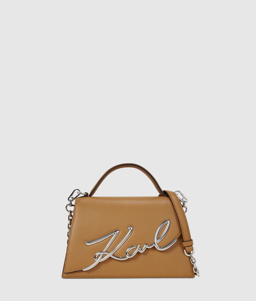 K/SIGNATURE MEDIUM CROSSBODY BAG