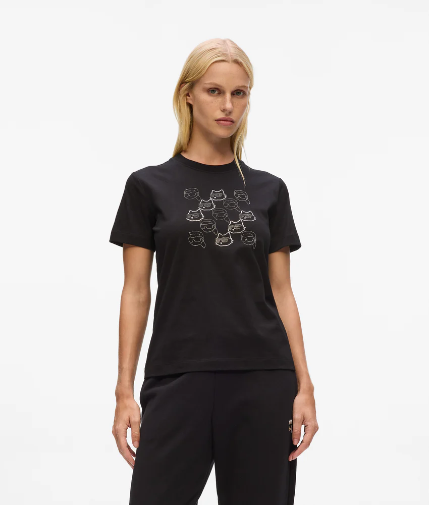 Ikon rhinestone T-shirt
