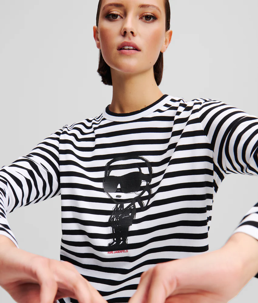 IKON STRIPE LONG-SLEEVED T-SHIRT