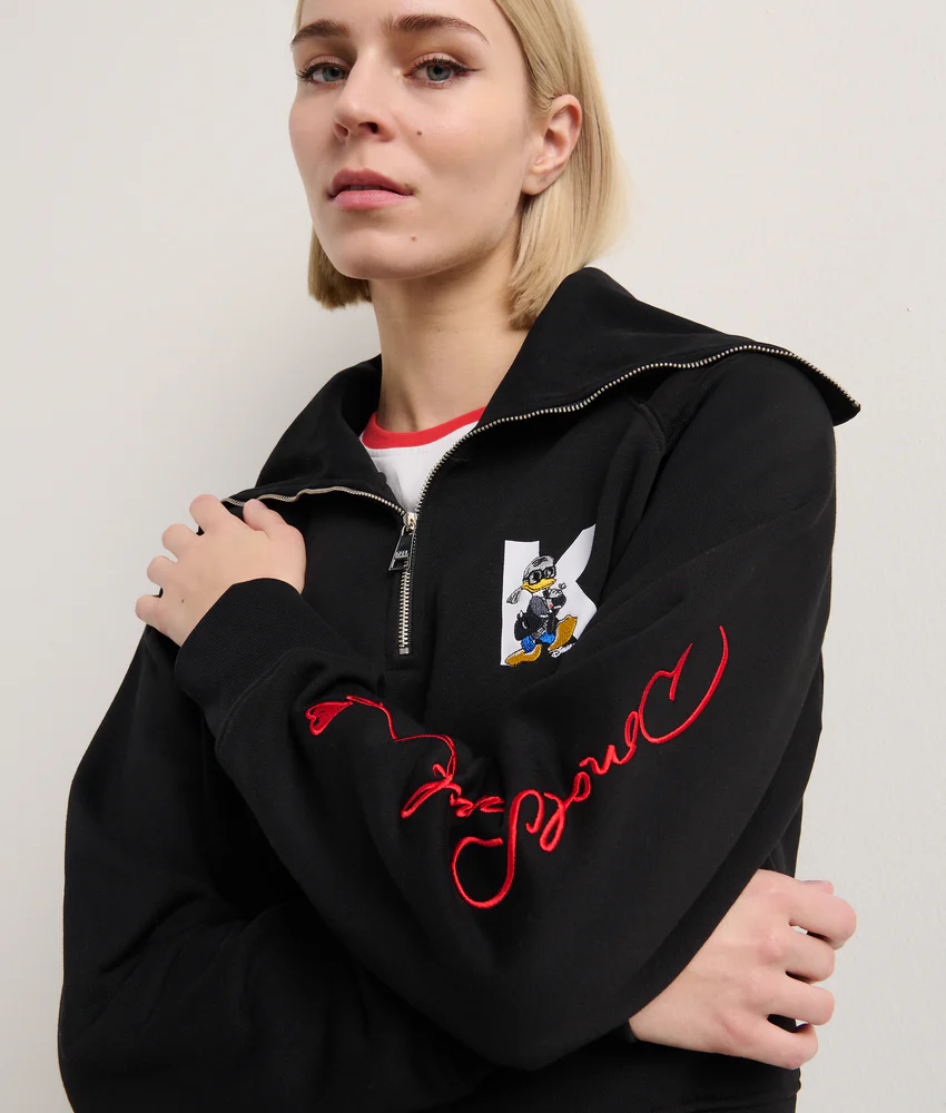DISNEY X KL HALF-ZIP SWEATSHIRT