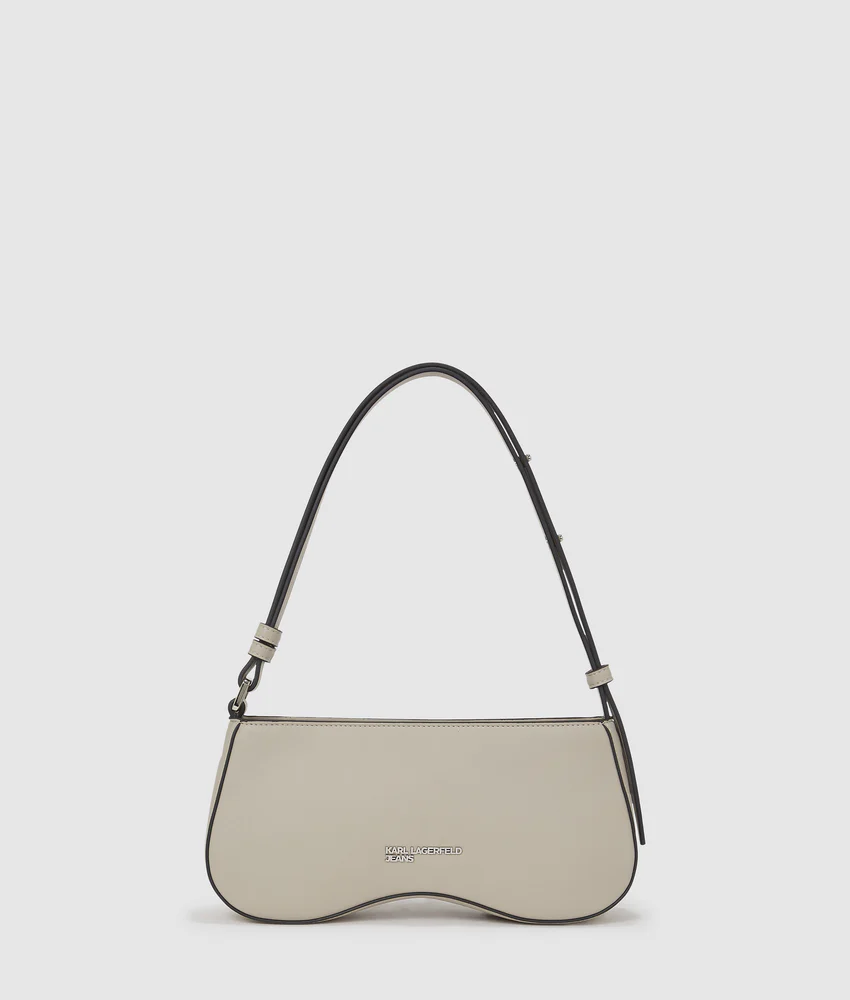 Sunglasses studded shoulder bag