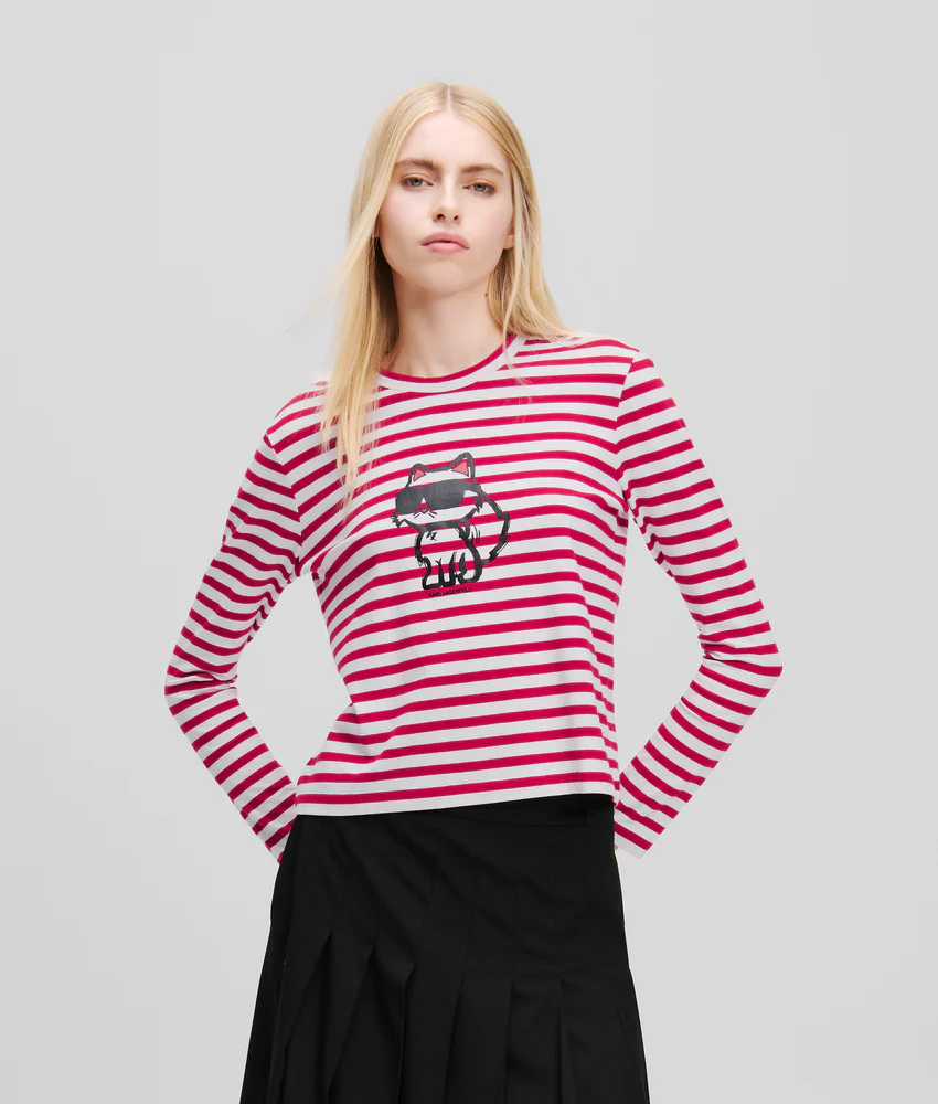 IKON STRIPE LONG-SLEEVED T-SHIRT